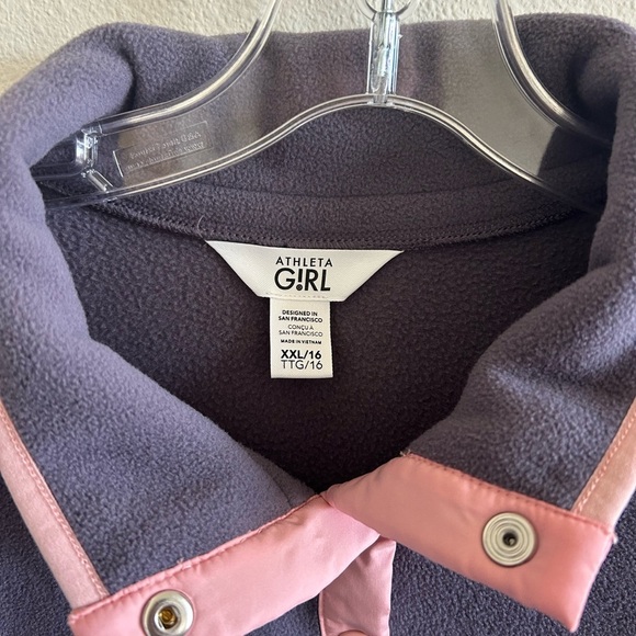 Athleta Girl Cold Snap Fleece Sweatshirt - Picture 3 of 5